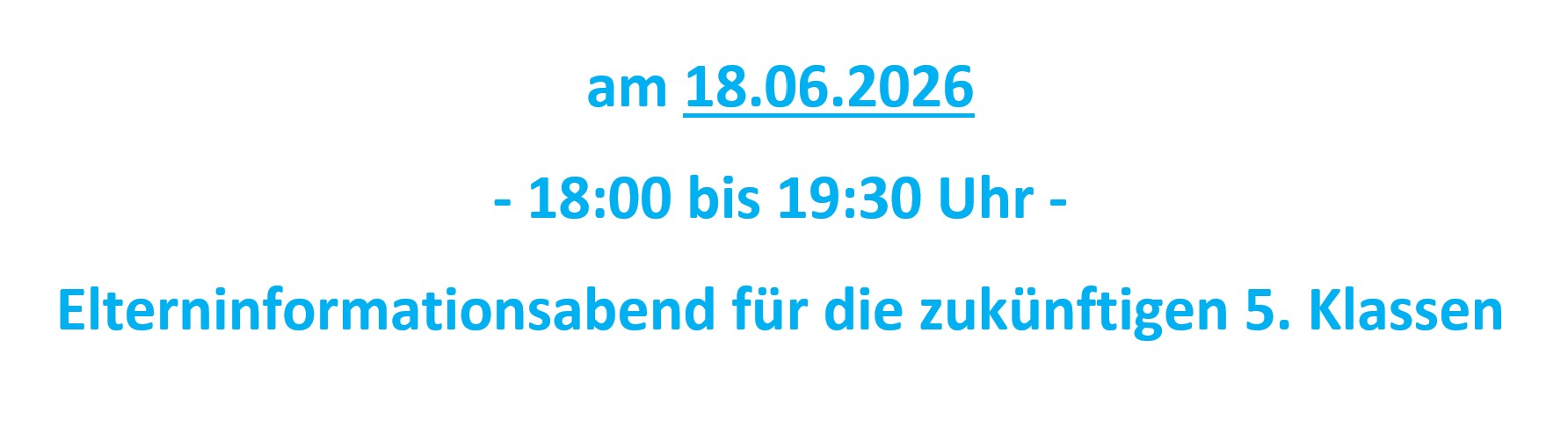 Elterninfo abend